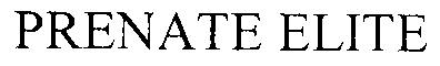 Trademark Logo PRENATE ELITE