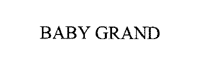 Trademark Logo BABY GRAND