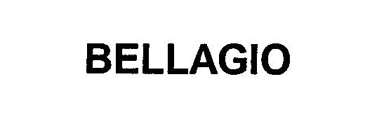 Trademark Logo BELLAGIO