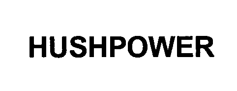 Trademark Logo HUSHPOWER