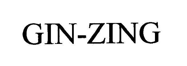  GIN-ZING