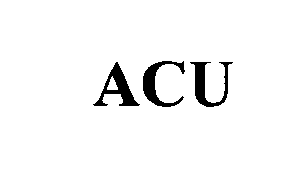 Trademark Logo ACU