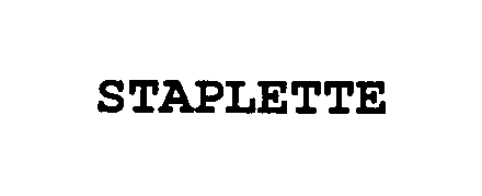  STAPLETTE