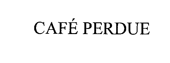  CAFÉ PERDUE