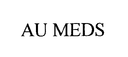 Trademark Logo AU MEDS