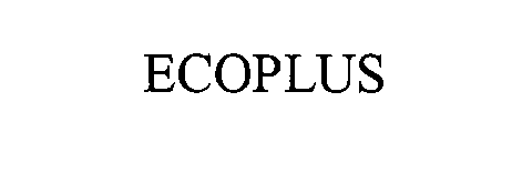 Trademark Logo ECOPLUS