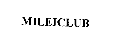 Trademark Logo MILEICLUB