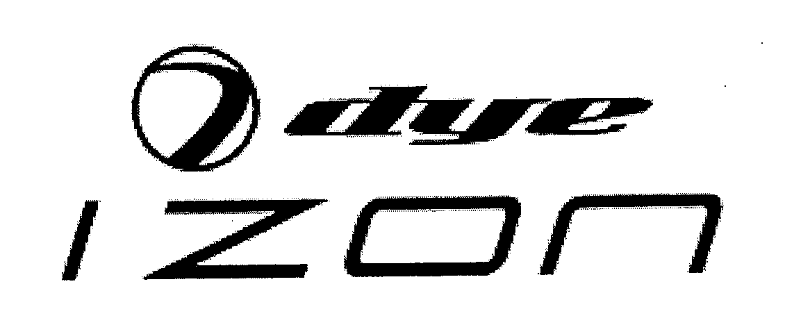 Trademark Logo DYE IZON
