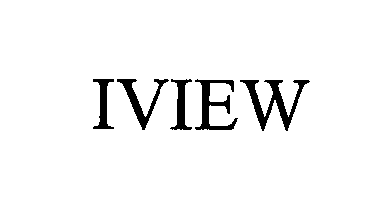 Trademark Logo IVIEW