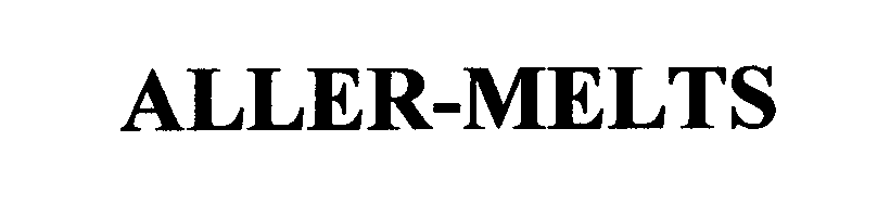 Trademark Logo ALLER-MELTS