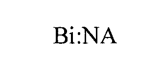 Trademark Logo BI:NA