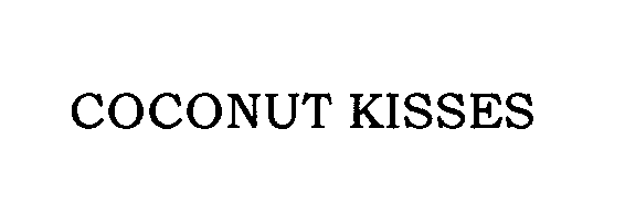 Trademark Logo COCONUT KISSES