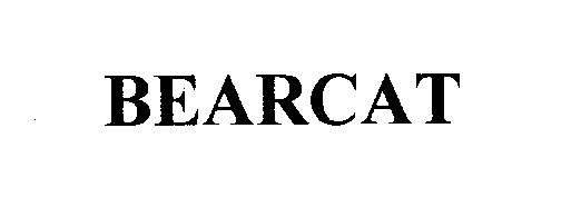 Trademark Logo BEARCAT