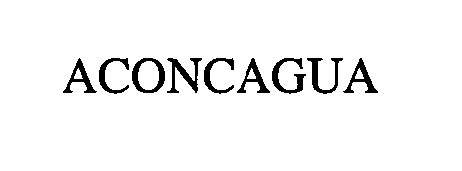 Trademark Logo ACONCAGUA