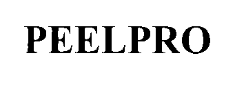 Trademark Logo PEELPRO