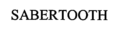 Trademark Logo SABERTOOTH
