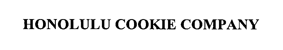  HONOLULU COOKIE COMPANY