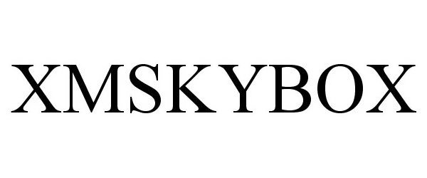 Trademark Logo XMSKYBOX