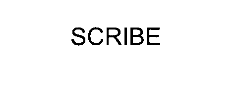 Trademark Logo SCRIBE