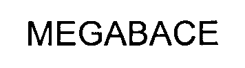 Trademark Logo MEGABACE