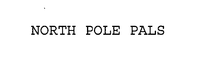 Trademark Logo NORTH POLE PALS