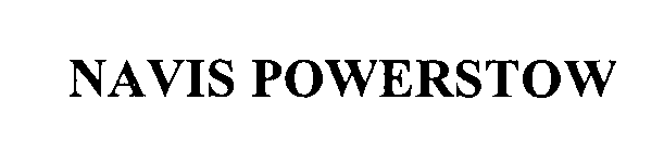 Trademark Logo NAVIS POWERSTOW