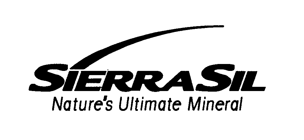 Trademark Logo SIERRASIL, NATURE'S ULTIMATE MINERAL