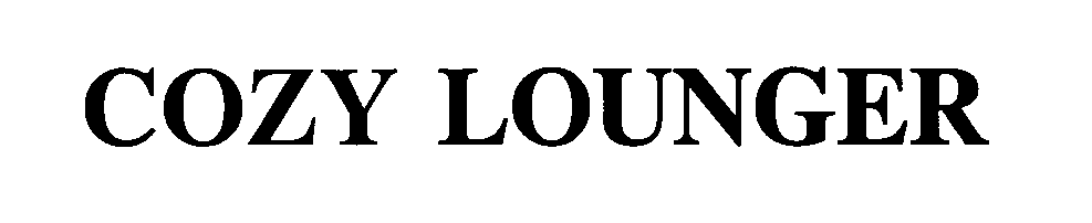 Trademark Logo COZY LOUNGER