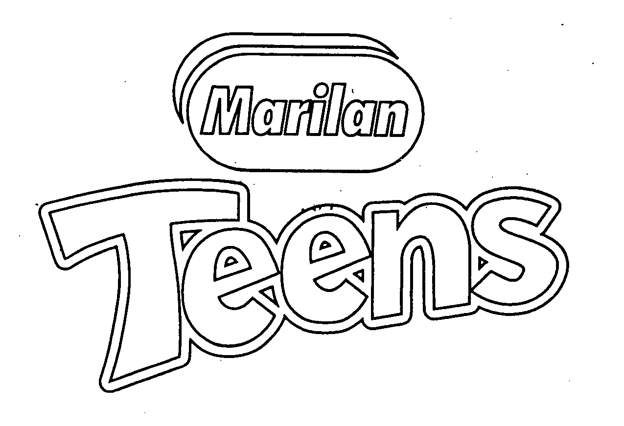 Trademark Logo MARILAN TEENS