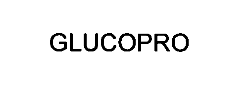 Trademark Logo GLUCOPRO