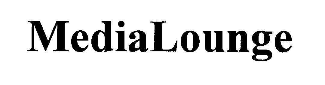 Trademark Logo MEDIALOUNGE