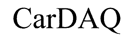 Trademark Logo CARDAQ
