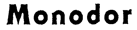 Trademark Logo MONODOR