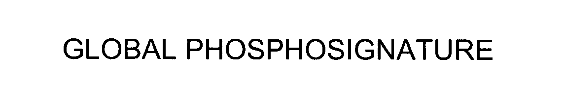 Trademark Logo GLOBAL PHOSPHOSIGNATURE