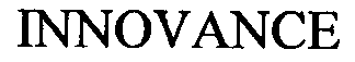 Trademark Logo INNOVANCE