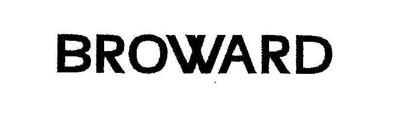 Trademark Logo BROWARD