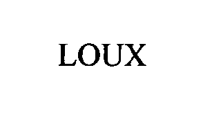Trademark Logo LOUX