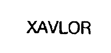 Trademark Logo XAVLOR