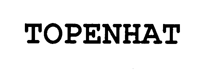 Trademark Logo TOPENHAT