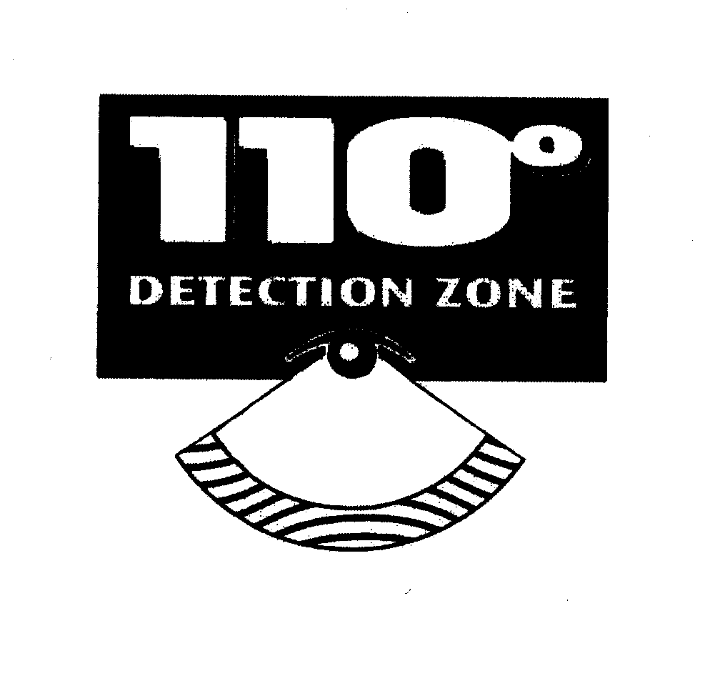  110º DETECTION ZONE