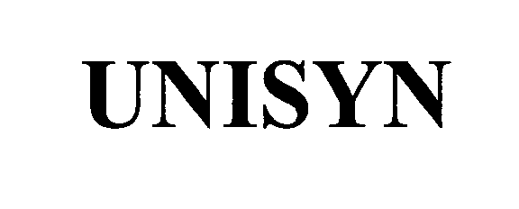 Trademark Logo UNISYN
