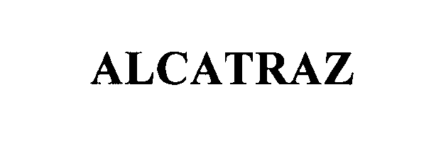 Trademark Logo ALCATRAZ