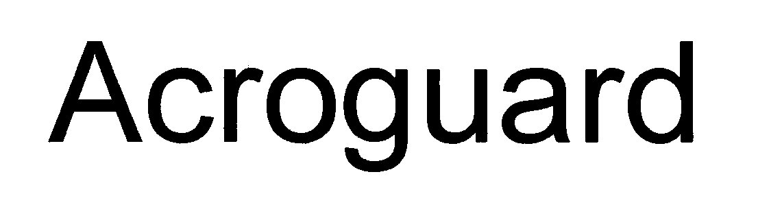 Trademark Logo ACROGUARD