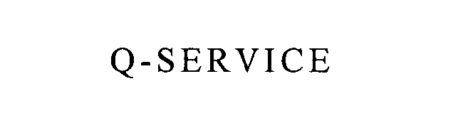 Trademark Logo Q-SERVICE