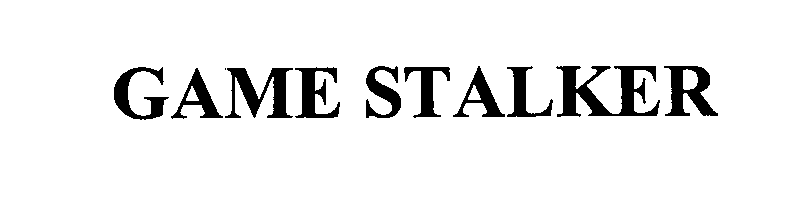 Trademark Logo GAME STALKER