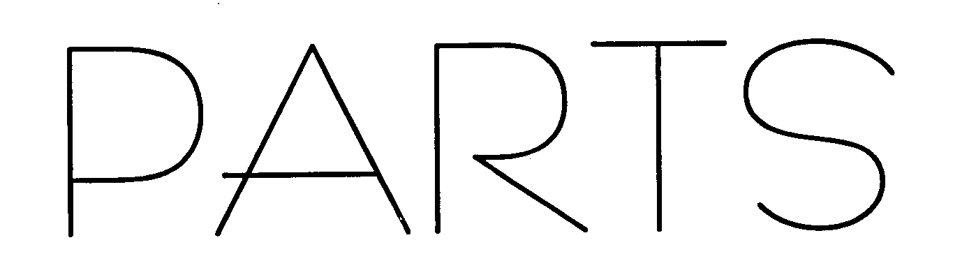 Trademark Logo PARTS