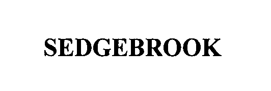  SEDGEBROOK