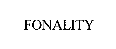  FONALITY