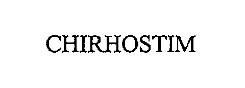 Trademark Logo CHIRHOSTIM