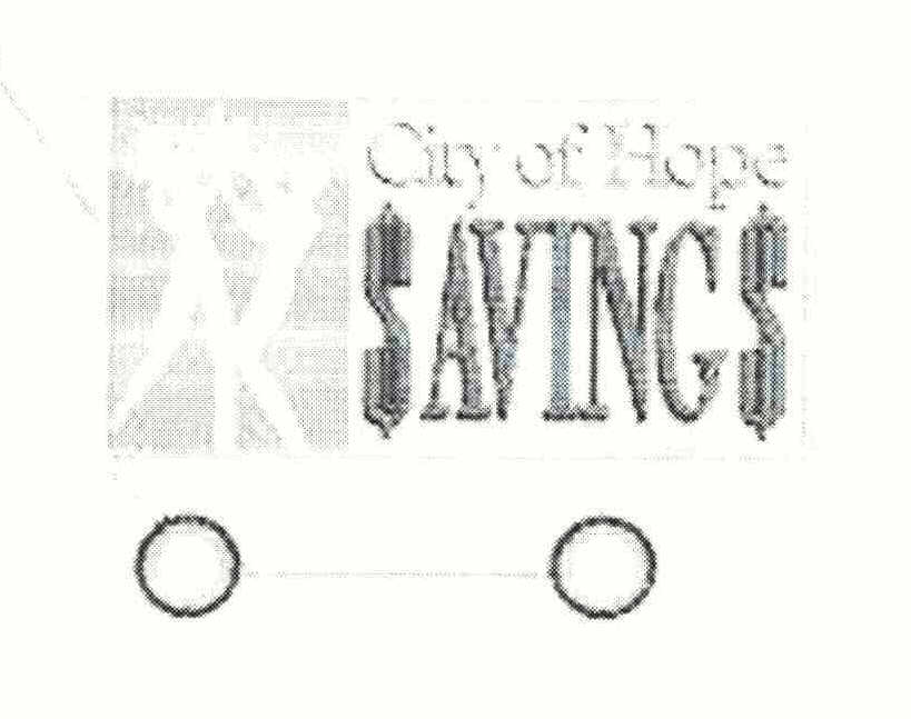 Trademark Logo CITY OF HOPE $AVING$